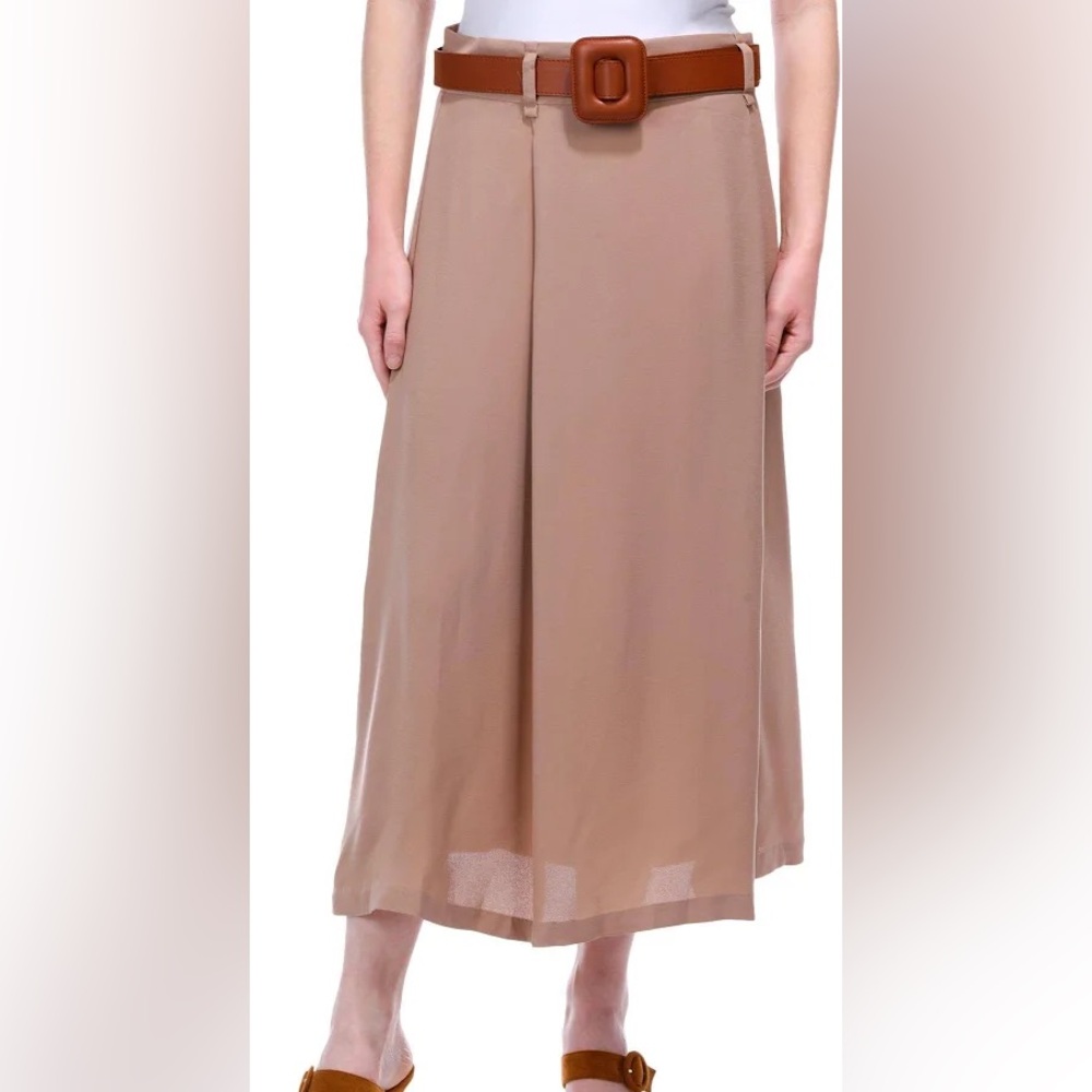 Philosophy Women's Belted Midi Skirt NWT SZ 4
